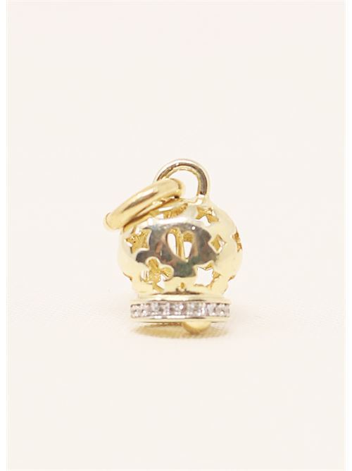 campanella di capri in argento dorato Capri Bell | CAMPANELLATRAFORATAGRANDEORO